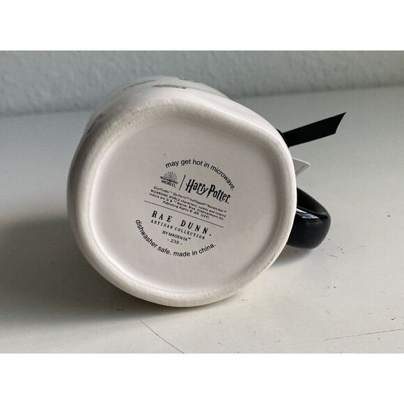 Rae Dunn Hogwarts Houses Mug Harry Potter Gryffindor Slytherin Hufflepuff NEW - Picture 9 of 10